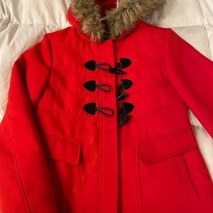 BCBG Paris Red Coat